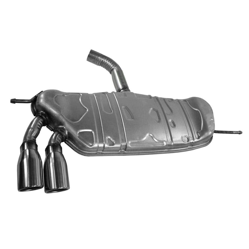 2006-2014 Volkswagen Golf and Rabbit 2.5L Exhaust Resonator Pipe and Muffler