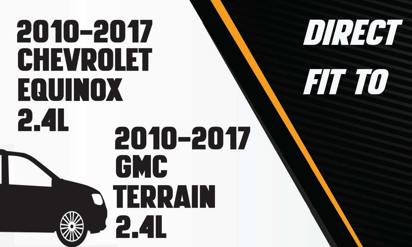 Cat-back Exhaust System for 2010-2017 Chevrolet Equinox and GMC Terrain 2.4L