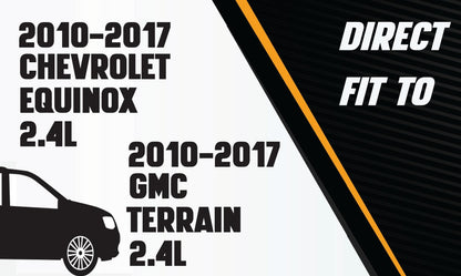 Cat-back Exhaust System for 2010-2017 Chevrolet Equinox and GMC Terrain 2.4L