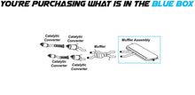Northeastern Exhaust - Rear Muffler Compatible for 2007-2010 Audi Q7 V8 4.2L & 2008-2010 Audi Q7 V8 4.2L Turbo Diesel