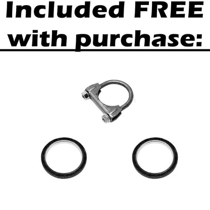 2009-2014 Nissan Cube 1.8L Resonator Pipe and Muffler Exhaust Kit