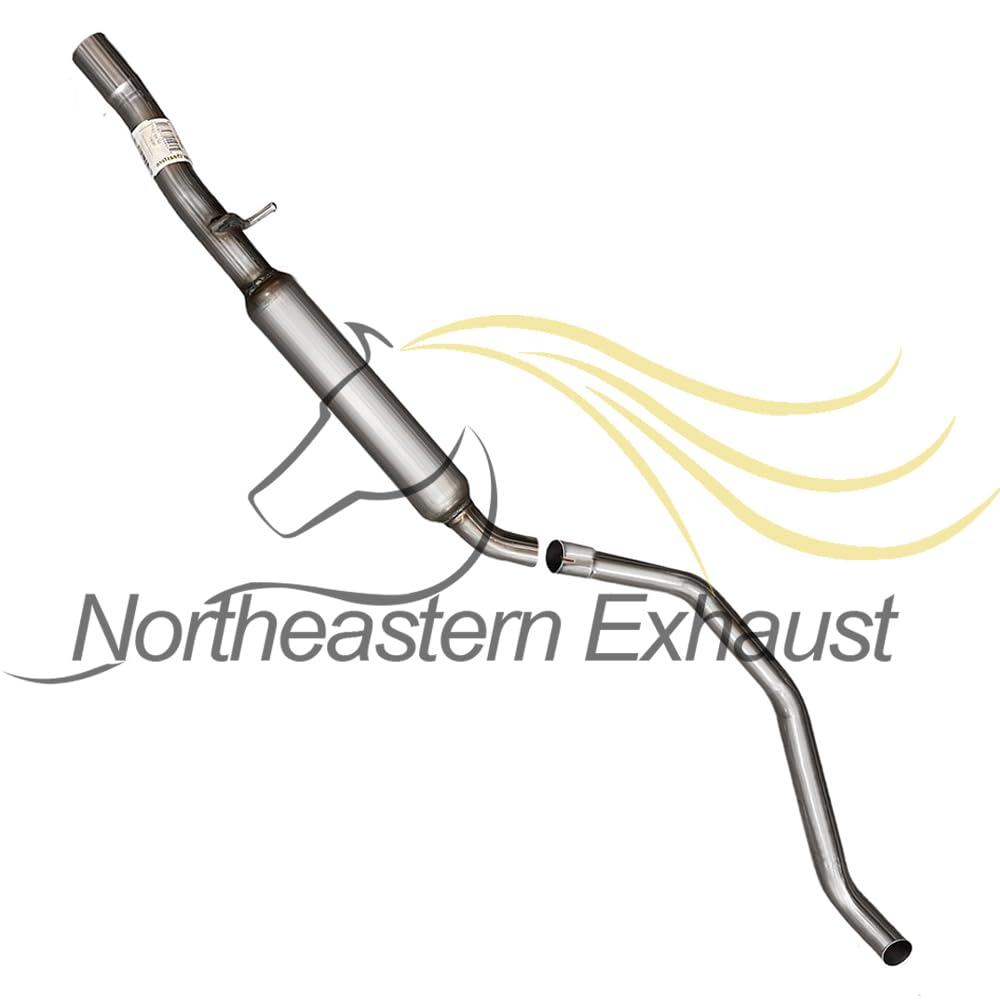 2007-2011 Jeep Patriot and Compass 2.0L 2.4L Resonator and Muffler - FWD