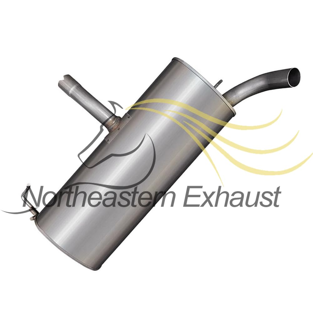 2007-2011 Jeep Patriot and Compass 2.0L 2.4L Resonator and Muffler - FWD