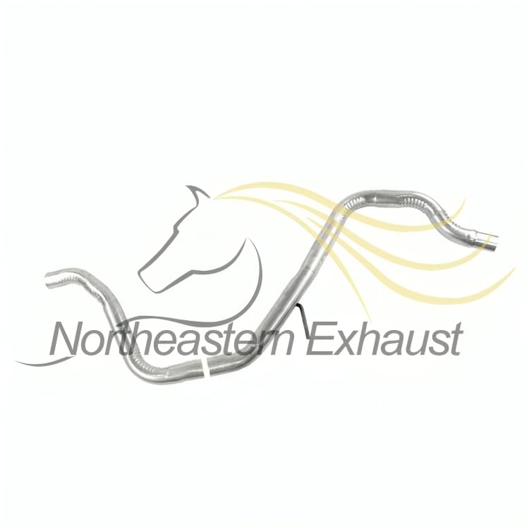 Northeastern Exhaust | Stainless Steel - Intermediate Pipe and Muffler Compatible for Chevrolet Malibu 2013-2015 2.5L, 2013-2014 2.4L | Malibu Limited 2016 2.5L | Free Clamp Included | Dual Exhaust