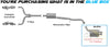 2003-2004 Infiniti G35 3.5L Exhaust Muffler for Sedan with RWD