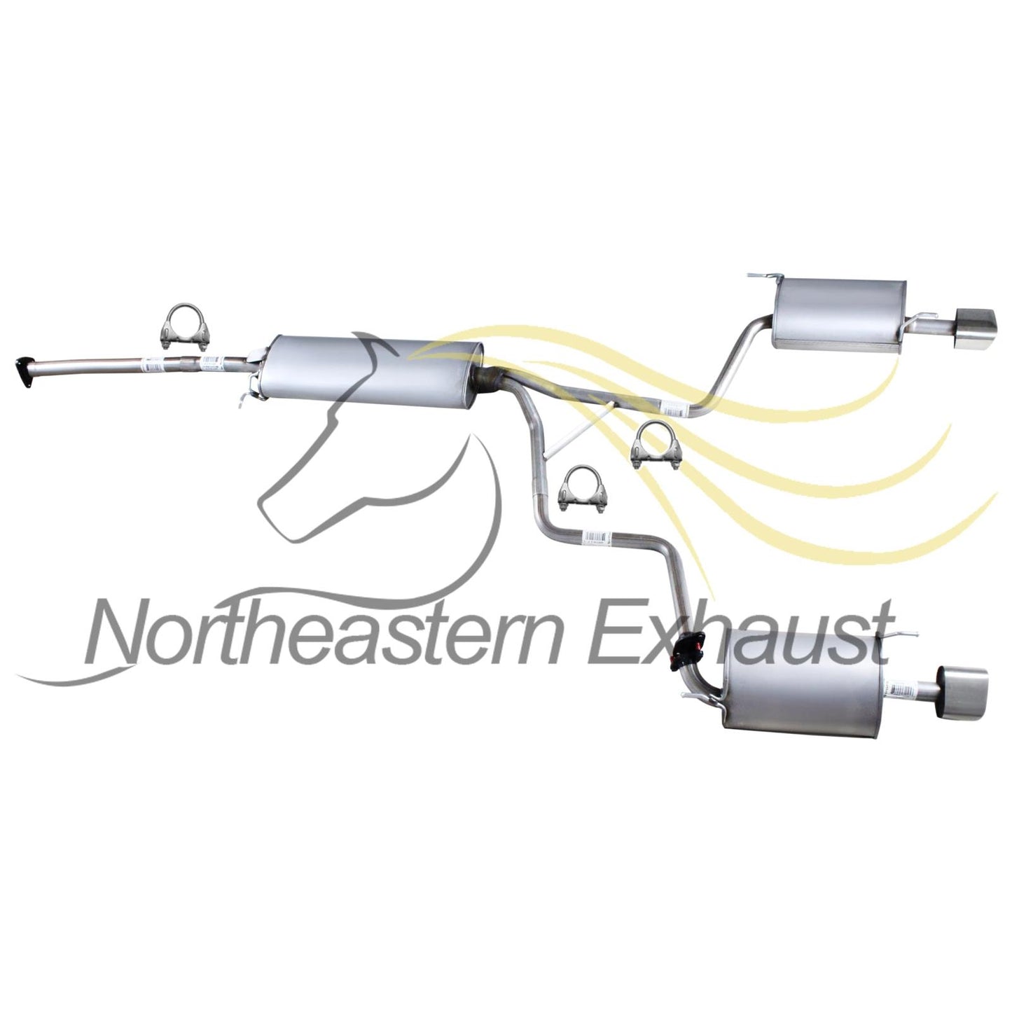 2004-2006 Acura MDX 3.5L Exhaust Mufflers