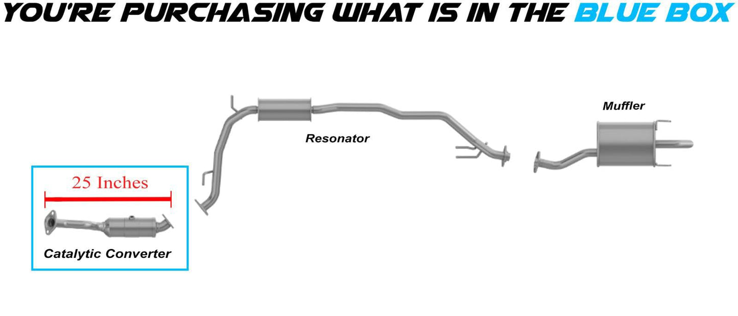 2007-2008 Honda Fit 1.5L Catalytic Converter - EPA Approved
