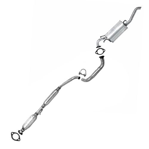 2004-2008 Chevrolet  Aveo 1.6L Resonator Pipe and Muffler Exhaust