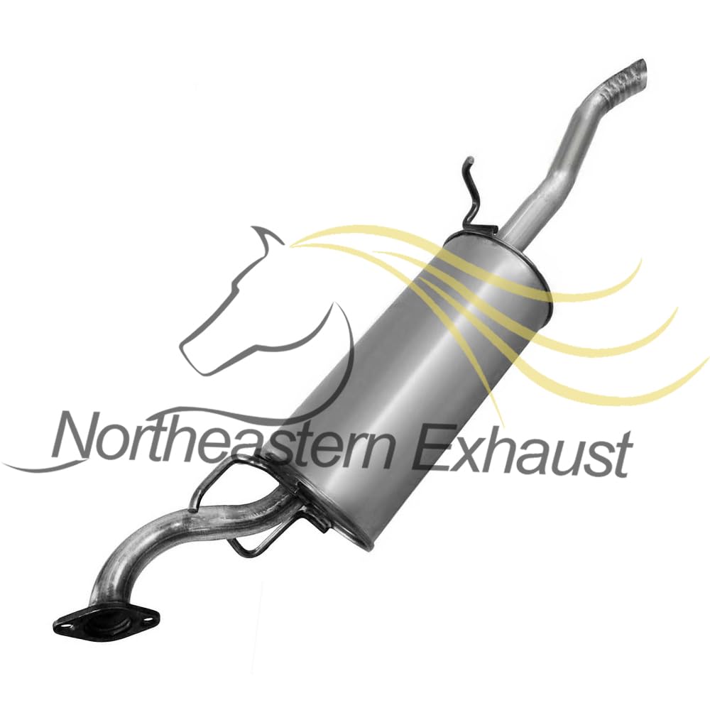 2004-2008 Chevrolet  Aveo 1.6L Resonator Pipe and Muffler Exhaust