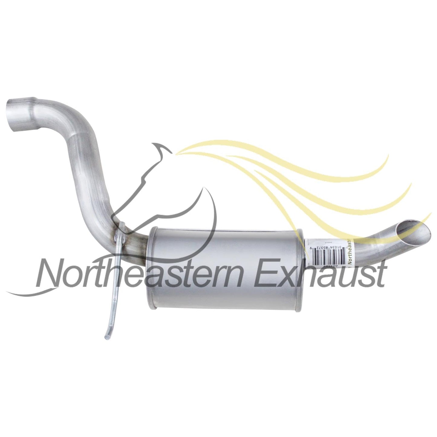 2008-2010 Dodge Grand Caravan 4.0L Resonator Pipe and Muffler Exhaust System Kit