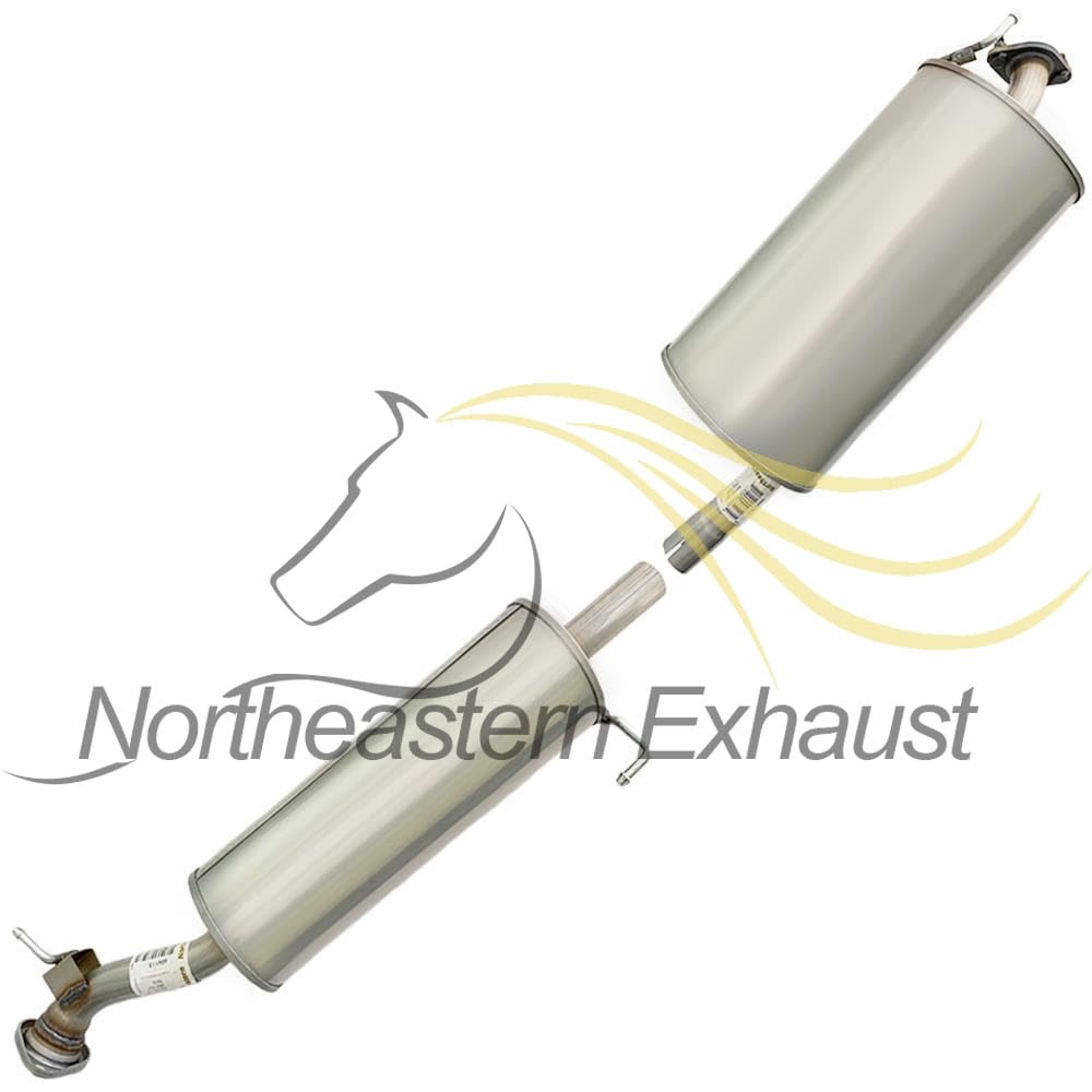 2003-2011 Honda Element 2.4L Exhaust Muffler and Tail Pipe