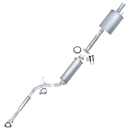 2006-2011 Honda Civic 2.0L Exhaust Resonator Pipes and Muffler