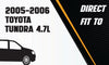 2005-2006 Toyota Tundra 4.7L Catalytic Converter - EPA Approved