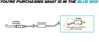 2007-2009 Honda CR-V 2.4L Exhaust Muffler