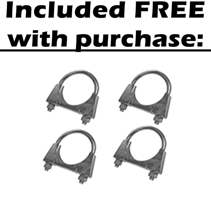 Intermediate Pipes, Muffler & Tail Pipe for 2002-2006 Cadillac Escalade 6.0L and 2001-2006 GMC Yukon 6.0L