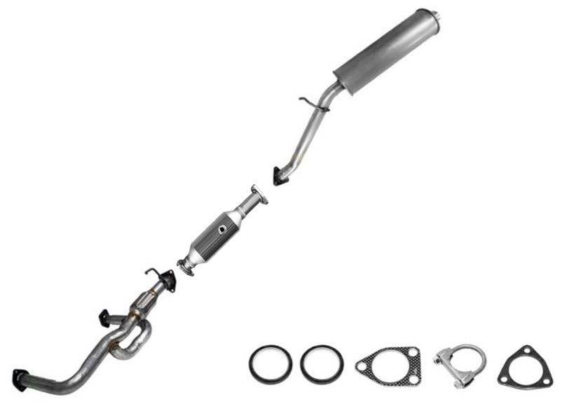 2002-2004 Honda Odyssey 3.5L Front Pipe, Catalytic and Resonator Pipe