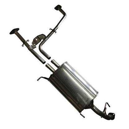 Exhaust Intermediate Pipes and Muffler for 2001-2003 Infiniti QX4 3.5 and 2001-2004 Nissan Pathfinder 3.5L