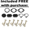 Exhaust Intermediate Pipes and Muffler for 2001-2003 Infiniti QX4 3.5 and 2001-2004 Nissan Pathfinder 3.5L