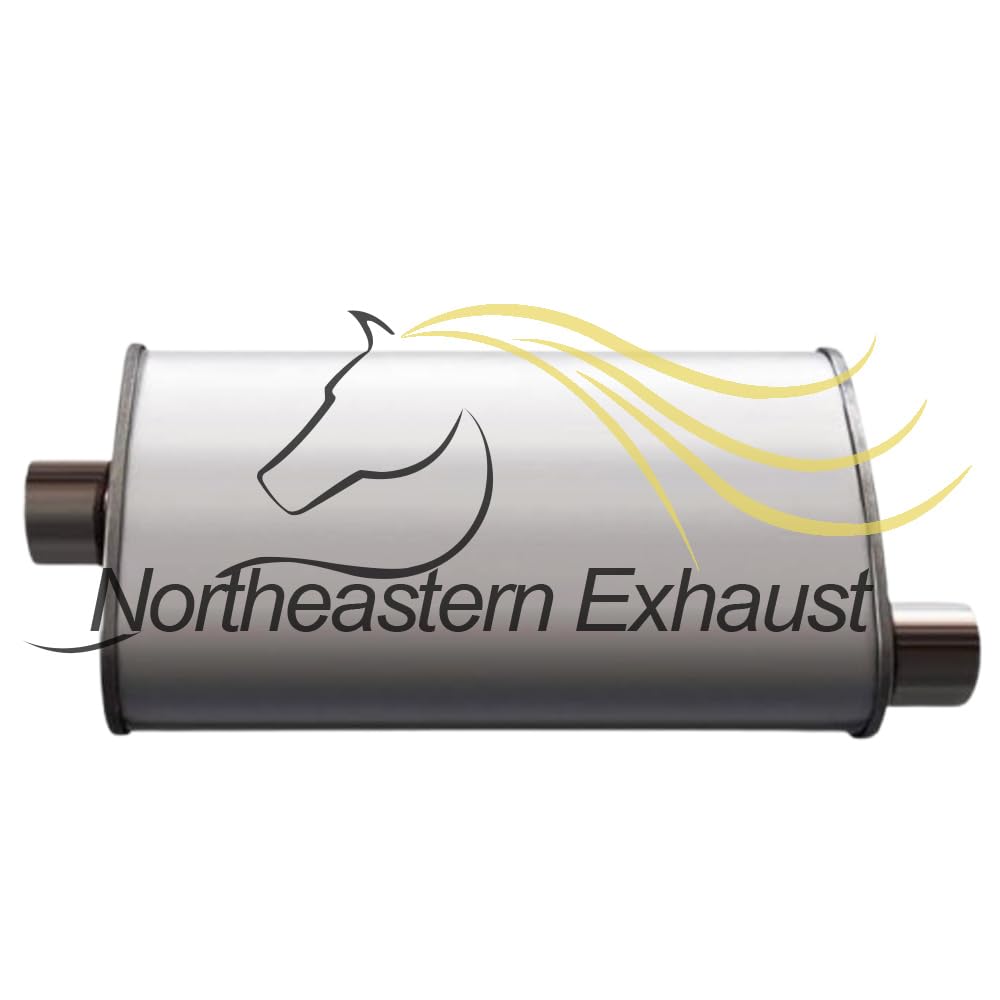 1997-2000 Jeep Wrangler 2.5L/4.0L Exhaust Muffler and Tail Pipe