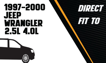 1997-2000 Jeep Wrangler 2.5L/4.0L Exhaust Muffler and Tail Pipe