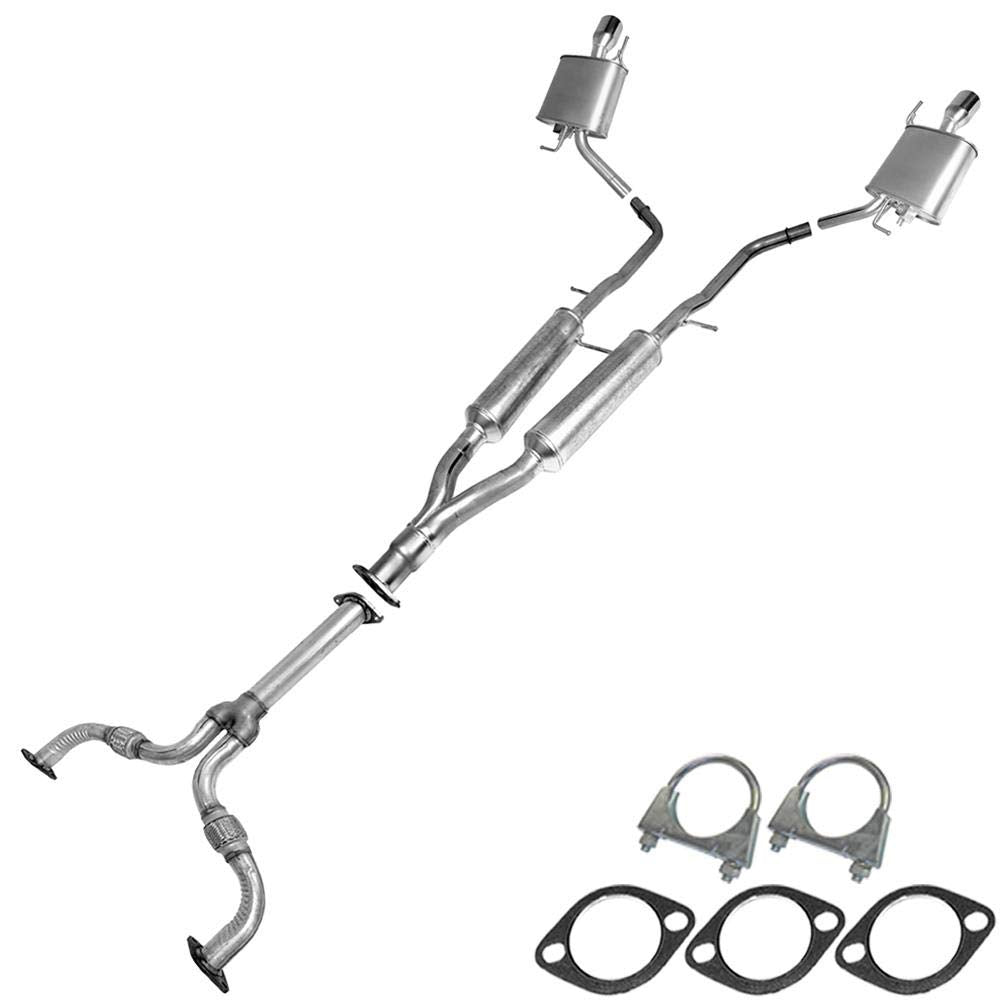 Cat-back Exhaust System for 2007-2013 Infiniti G35 and G37 3.5L 3.7L