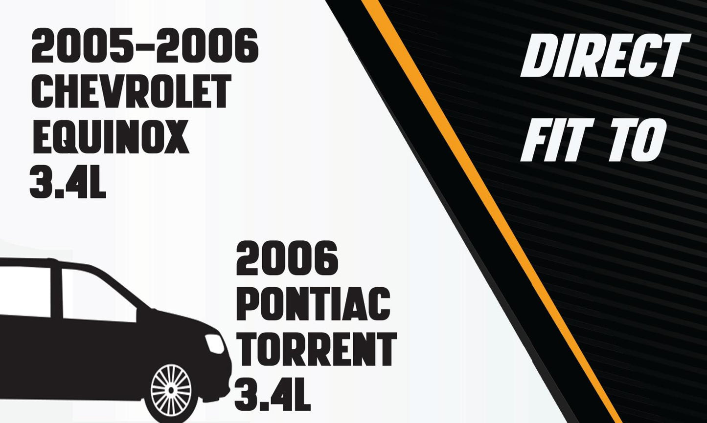 2005-2006 Chevrolet Equinox 3.4L and 2006 Pontiac Torrent 3.4L Exhaust Muffler