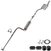 2000-2004 Ford Focus 2.0L Exhaust Resonator Pipe and Muffler