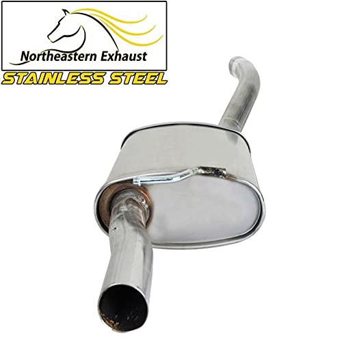2000-2004 Ford Focus 2.0L Exhaust Resonator Pipe and Muffler