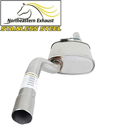 2000-2004 Ford Focus 2.0L Exhaust Resonator Pipe and Muffler
