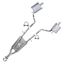 2007-2013 INFINITI G35 & G37 3.5L/3.7L Exhaust Resonator Pipe and Mufflers