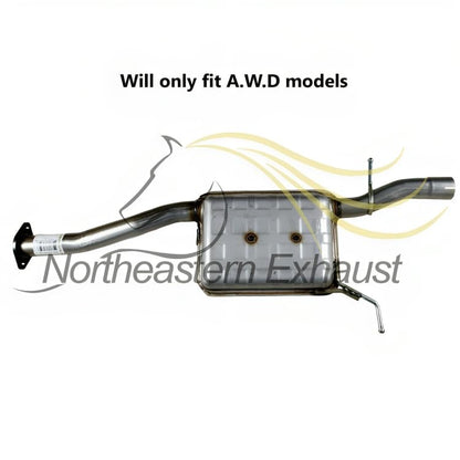 2005-2006 Infiniti G35 3.5L Exhaust Muffler Assembly