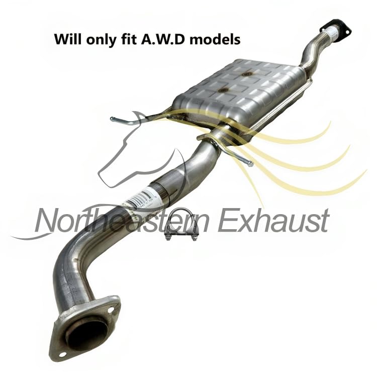 2005-2006 Infiniti G35 3.5L Exhaust Muffler Assembly