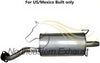 2012-2014 Honda CR-V 2.4L Exhaust Muffler
