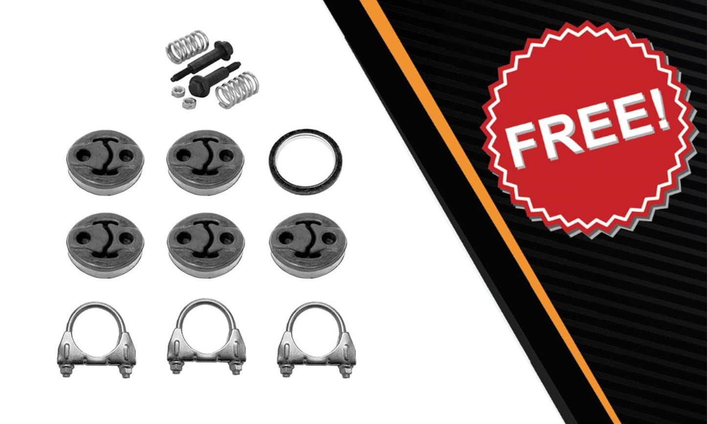 Cat-back Exhaust System Kit for 2003-2005 Toyota Matrix and Pontiac Vibe 1.8L