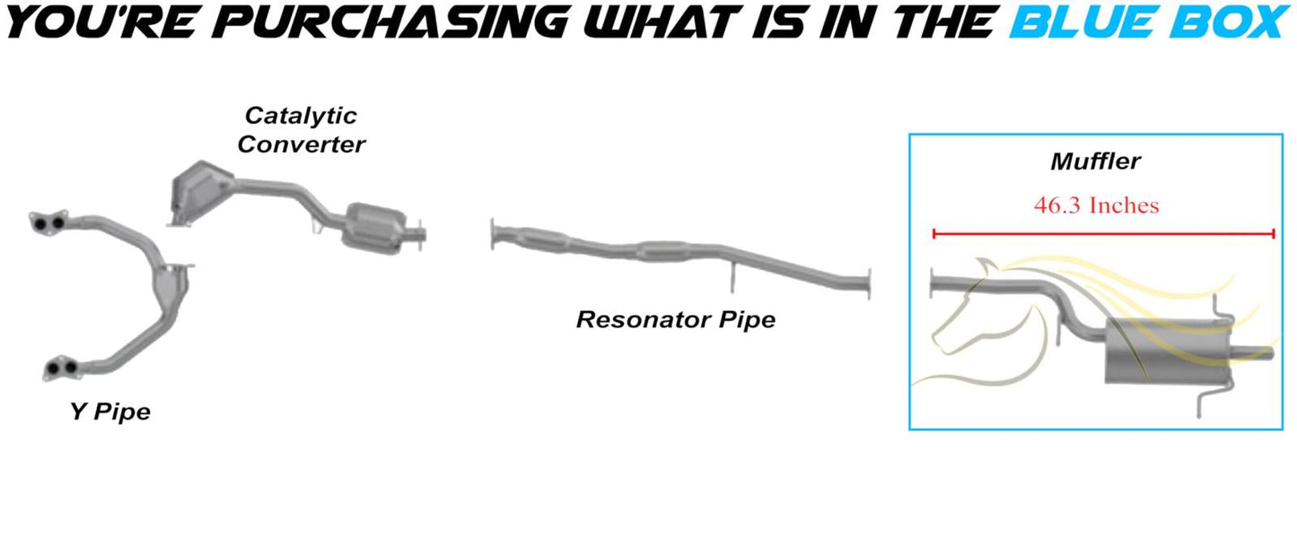 1998-2005 Subaru Forester 2.5L Exhaust Muffler