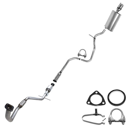 1999-2002 Chevrolet Cavalier 2.2L and 1999-2002 Pontiac Sunfire 2.2L Complete Exhaust System Kit with EPA Approved Catalytic