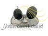 1999-2002 Chevrolet Cavalier 2.2L and 1999-2002 Pontiac Sunfire 2.2L Complete Exhaust System Kit with EPA Approved Catalytic