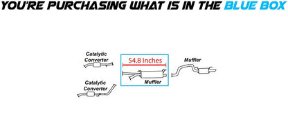 2001-2007 Toyota Sequoia 4.7L Exhaust Muffler