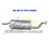 1994-2001 Acura Integra 1.8L Exhaust Muffler Pipe