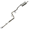 1994-1997 Honda Accord 2.2L Resonator Pipe and Muffler Exhaust - For LX and DX sub-models with Federal Emissions System