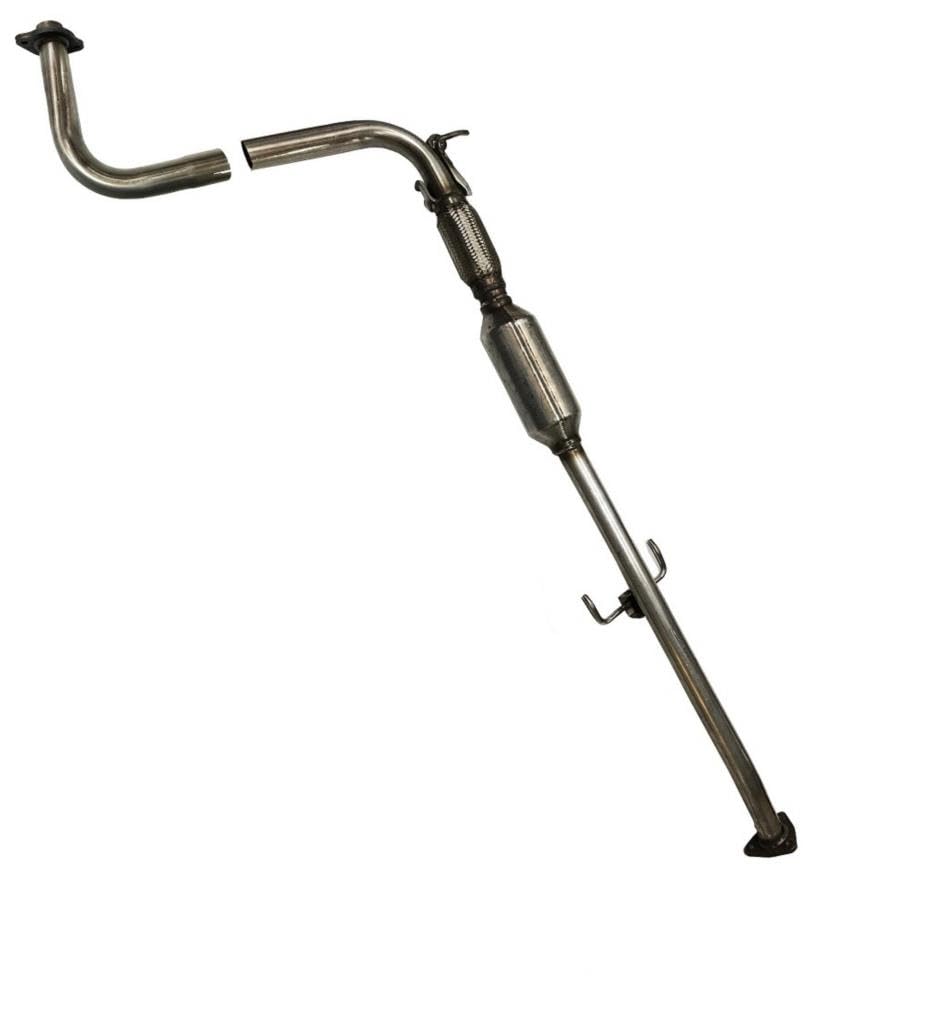 1994-1997 Honda Accord 2.2L Resonator Pipe and Muffler Exhaust - For LX and DX sub-models with Federal Emissions System
