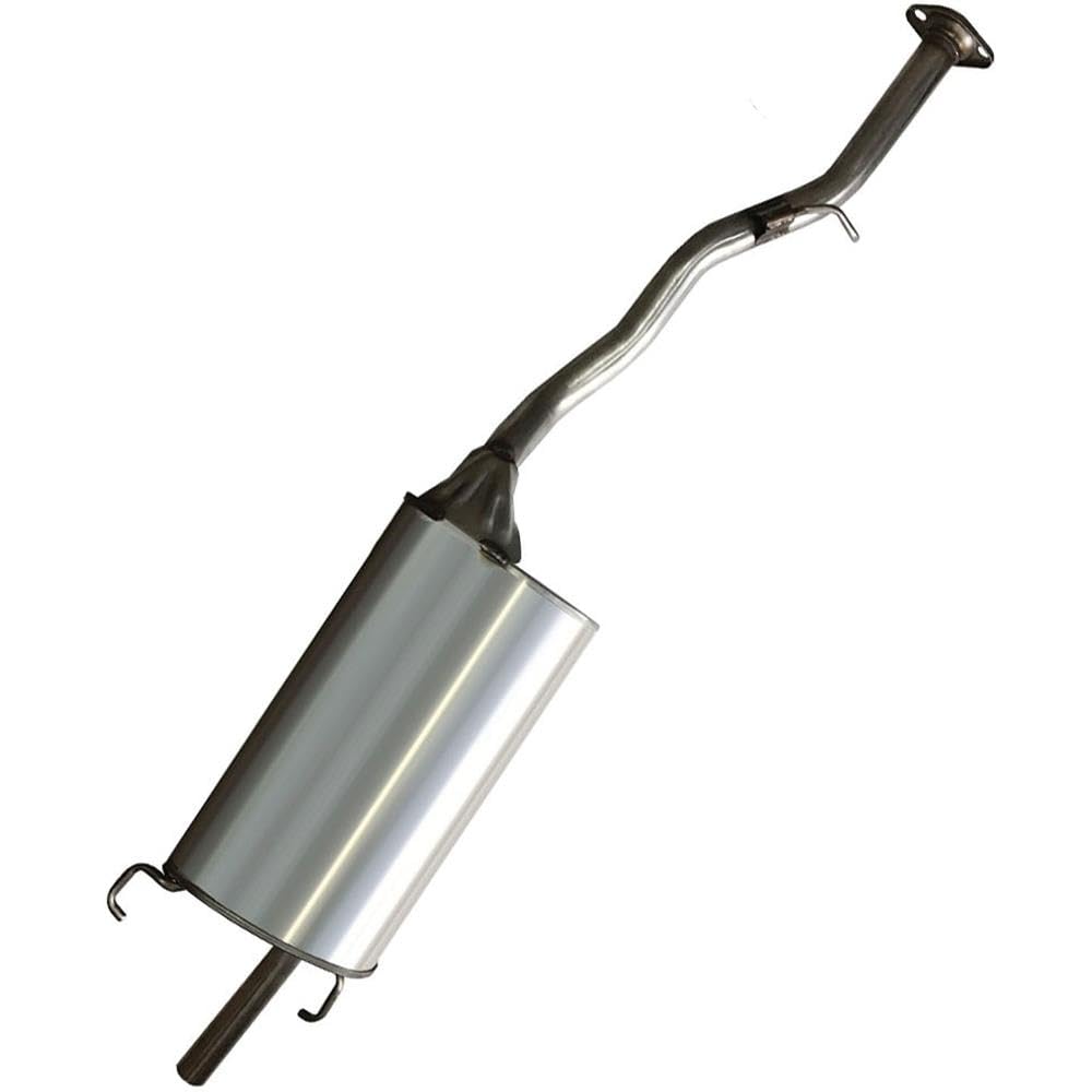 1994-1997 Honda Accord 2.2L Resonator Pipe and Muffler Exhaust - For LX and DX sub-models with Federal Emissions System