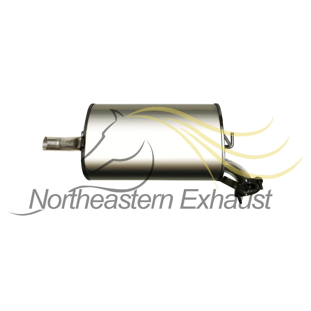Resonator and Muffler Exhaust for 1997-2003 Toyota Camry and Solara 2.2L 2.4L
