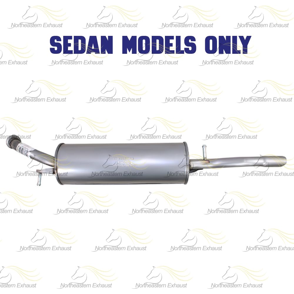 2000-2005 Toyota Echo 1.5L Muffler Exhaust - For Sedan Models Only