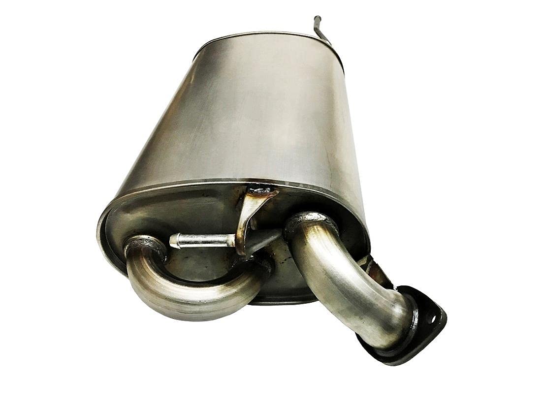 Resonator and Muffler Exhaust for 2002-2008 Toyota Camry and Solara 2.4L 3.3L