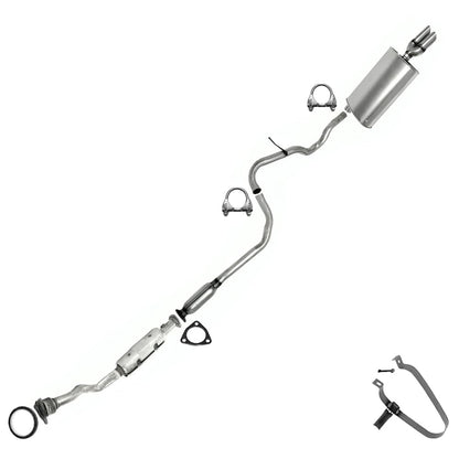 Catalytic, Resonator and Muffler for 2002-2005 Chevrolet Cavalier and Pontiac Sunfire 2.2L