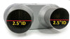 Universal Performance Muffler - Single Chamber | Dual Outlet