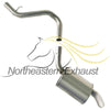 Exhaust Mufflers for 2002-2005 Chevrolet Trailblazer and GMC Envoy 4.2L