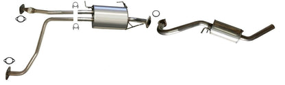 Muffler Assembly and Resonator for 1996-2000 Nissan Pathfinder and Infiniti QX4 3.3L