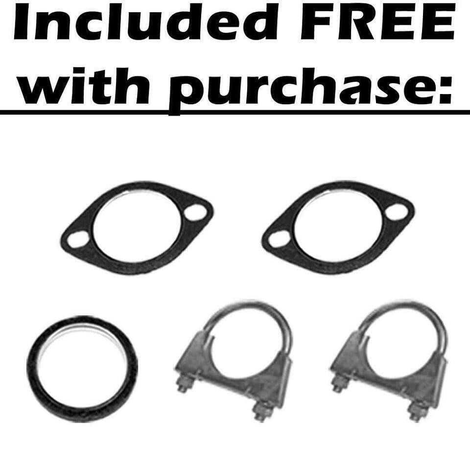 Muffler Assembly and Resonator for 1996-2000 Nissan Pathfinder and Infiniti QX4 3.3L